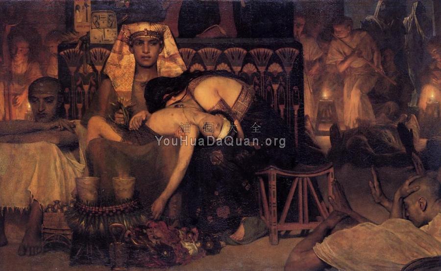 法老的长子的死亡 - 劳伦斯·阿尔玛·塔德玛